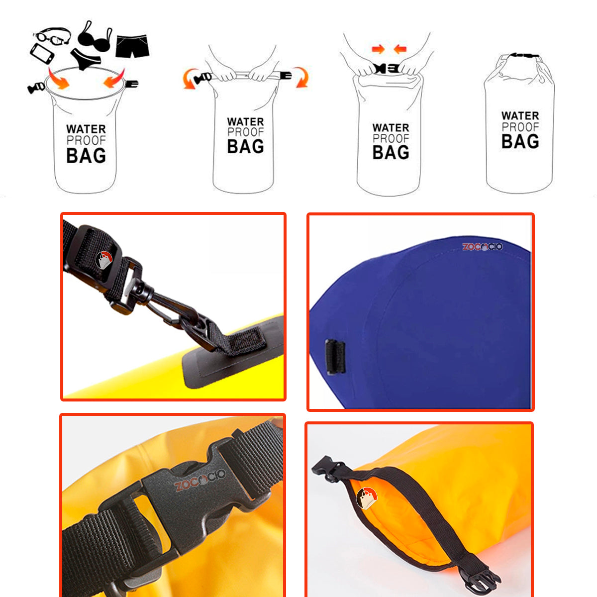 Nueva Bolsa Impermeable DryPack Pro 10L