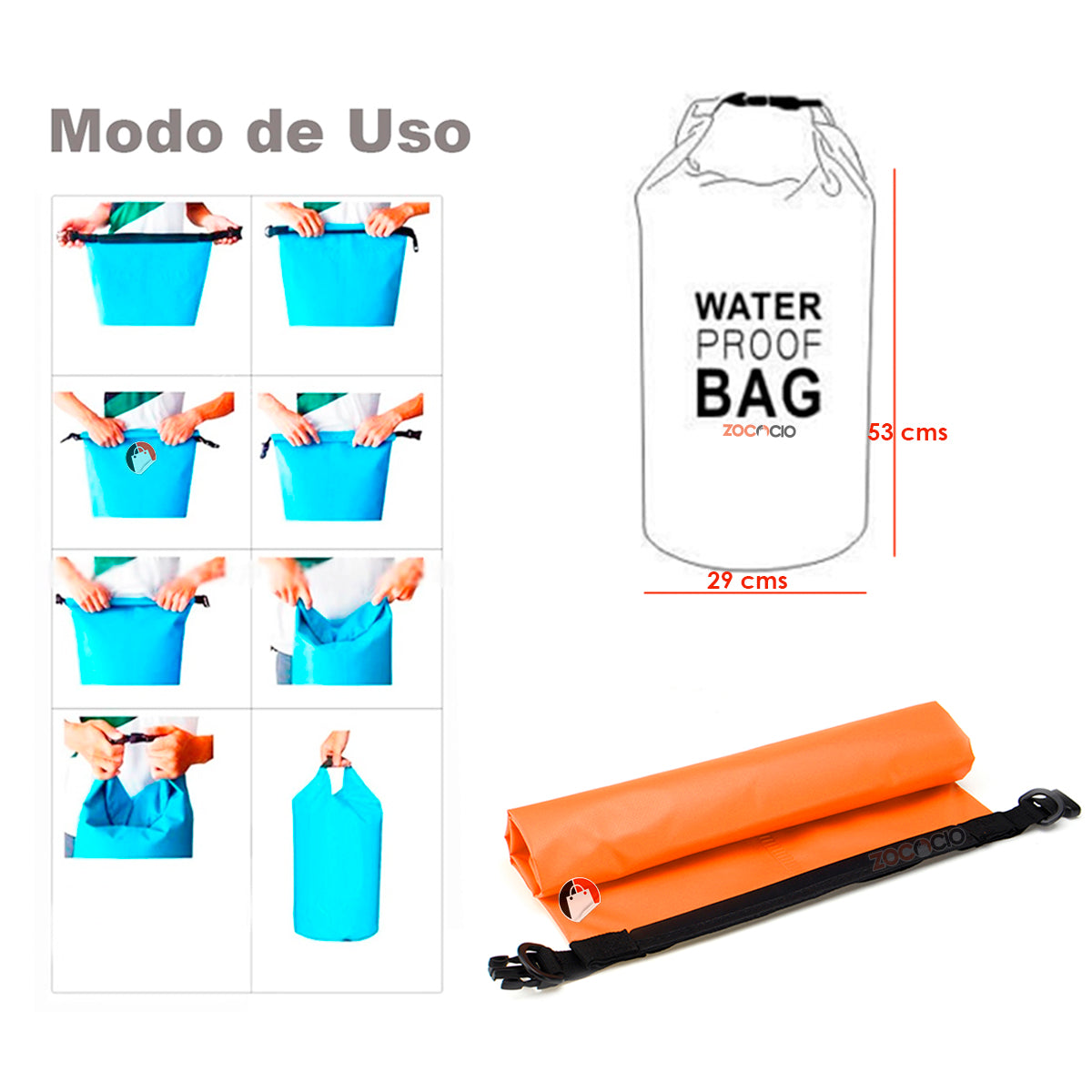 Nueva Bolsa Impermeable DryPack Pro 10L