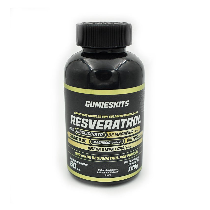 Nuevas RejuveGummy  con RESVERATROL