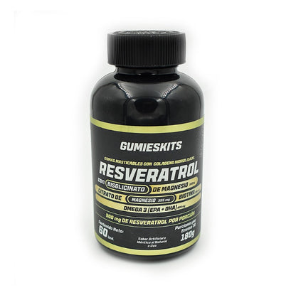 Nuevas RejuveGummy  con RESVERATROL