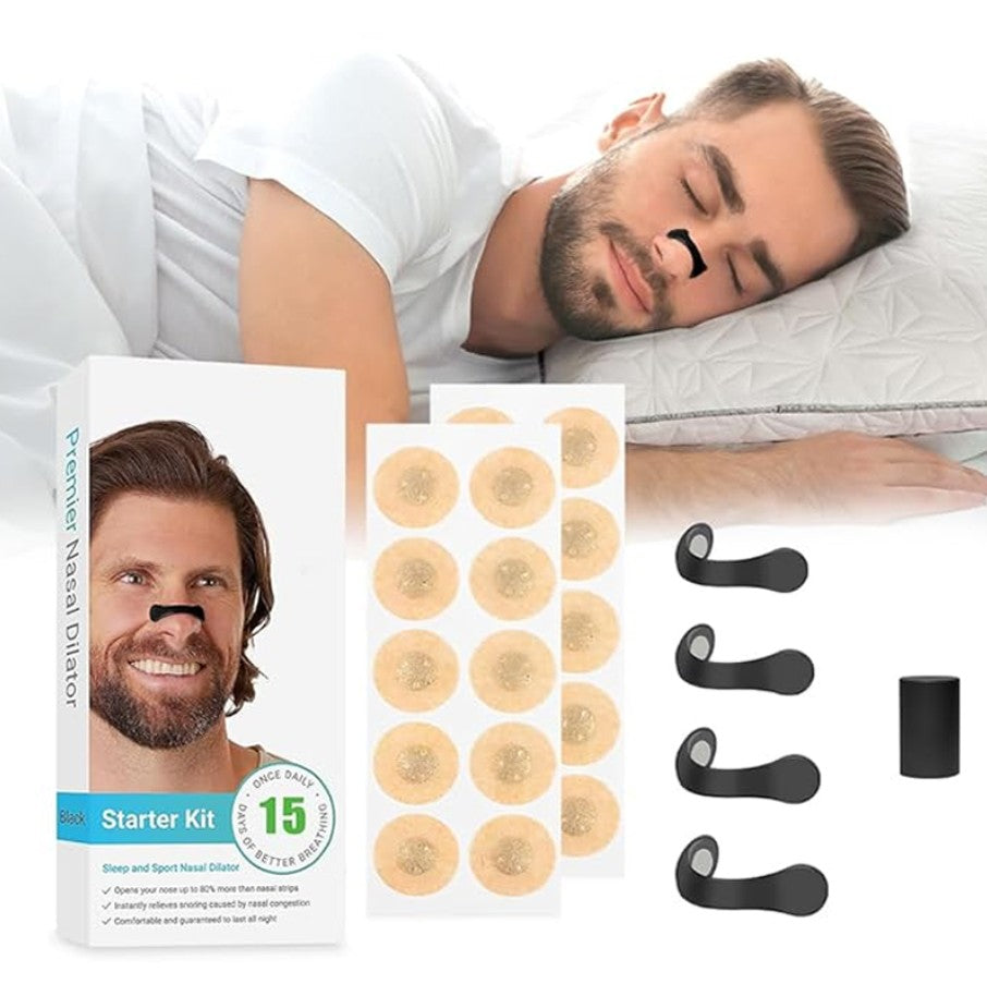 AirFlow Sleep™ Tiras Nasales Antironquido