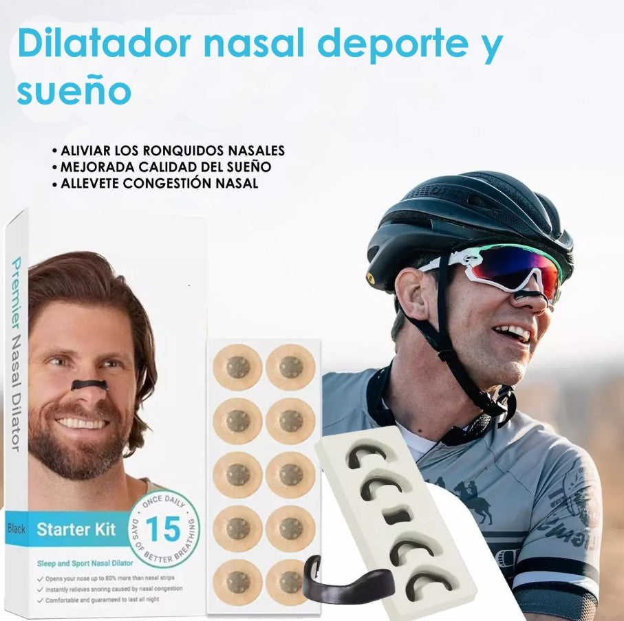 AirFlow Sleep™ Tiras Nasales Antironquido