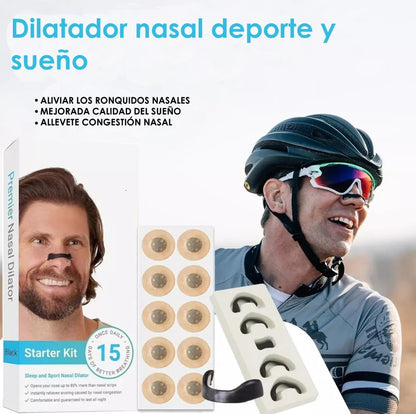 AirFlow Sleep™ Tiras Nasales Antironquido