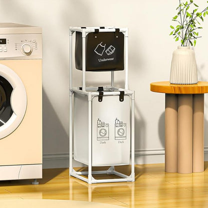 CESTA ORGANIZADORA DE ROPA 2 EN 1 DuoCesta Pro™