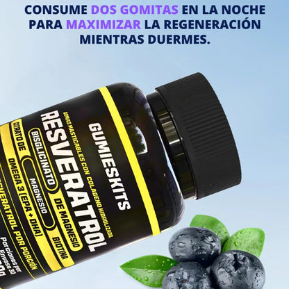 Nuevas RejuveGummy  con RESVERATROL