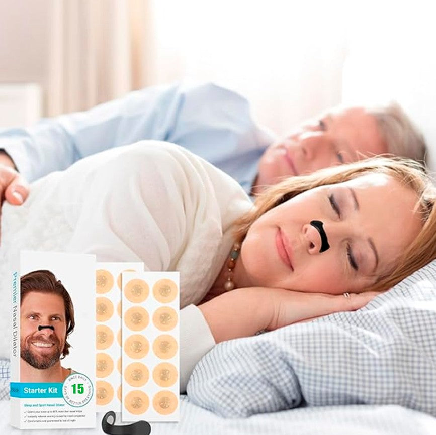AirFlow Sleep™ Tiras Nasales Antironquido
